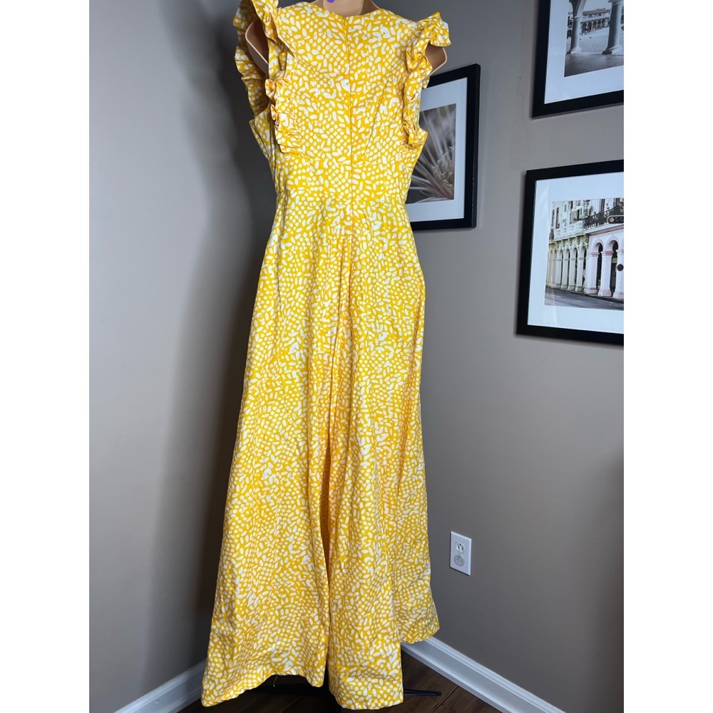 Anthropologie SIKA Marigold Ruffled Maxi Dress - Picture 5 of 7